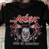 Vintage RAVEN BAND For Fans Men S 5XL 10D518T Shirt