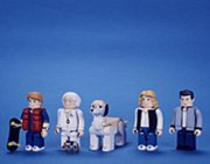 

KUBRICK Back to the Future painted action figure ABS&PVC