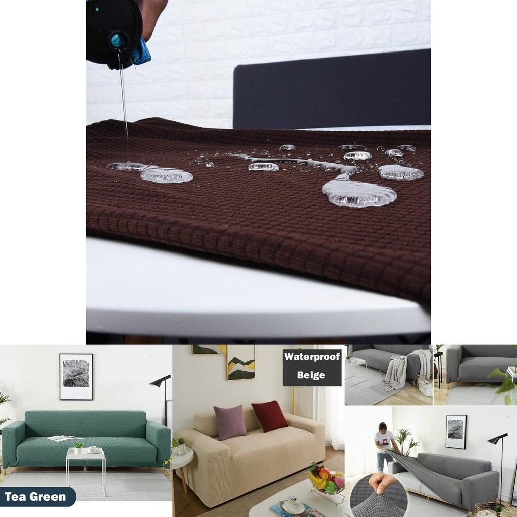 Premium Elastic Stretch Waterproof Sofa Covers For 1 To 4 Seater Furniture Protection