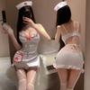Manyan Sexy Nurse Uniform Lingerie - Soft Cute One-Piece Suspender Suit