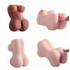 Sexy Half Body Doll Sex Toy for Men Adults Products Big Ass Anal Realistic Vagina Dual Channel Pocket Pussy Male Masturbators