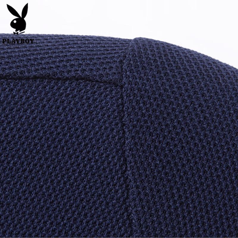 PLAYBOY Men's Summer Striped Polo Shirt