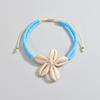 Bohemian Style Rice Beads Anklets for Women Five Shell Flower Anklet Bracelect Party Beach Jewelry Collar Girls Feet Chain