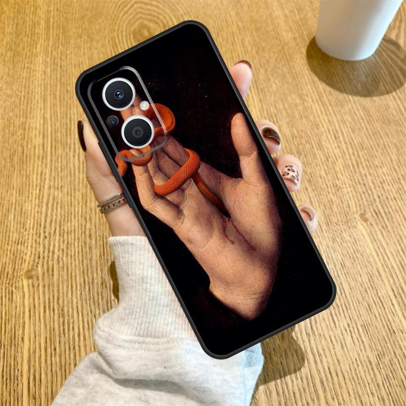 Hand Schlange Hülle Für OPPO Reno 14 F 10 11 12 13 Pro 13F 12F 11F 7 8 Lite OPPO Find X6 X5 X8 X9 Pro Hülle