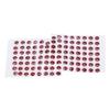100Pcs Fishing Lure Eyes ThreeDimensional Sticky Lightweight Durable Fisheye Sticker for Making Fishing Bait(Red )
