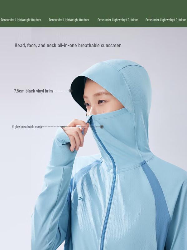 

Beneunder Women s UV Protection Hooded Sun Jacket