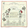 Marushin Disney Mickey Minnie Mini Long Full 2005072900 & Towel, 25x25cm, Island, Embroidery,