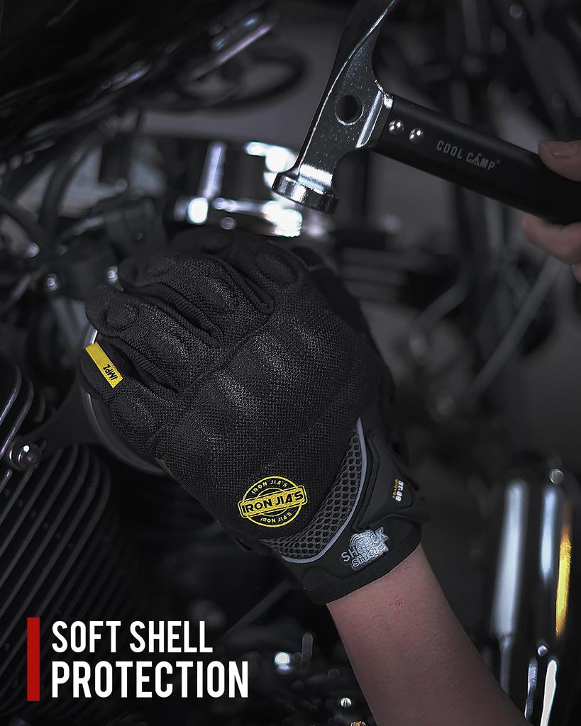 Summer Motorcycle Touchscreen Motorcycle Unisex Gloves, Mesh, Breathable, Protective, Compatible, Gloves, Racing, Off-Road, Anti-Slip, Shockproof,