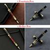 Classic Design Full Metal Rollerball Pen Business Men Signature Writing Gift Writing Pen Inkpen