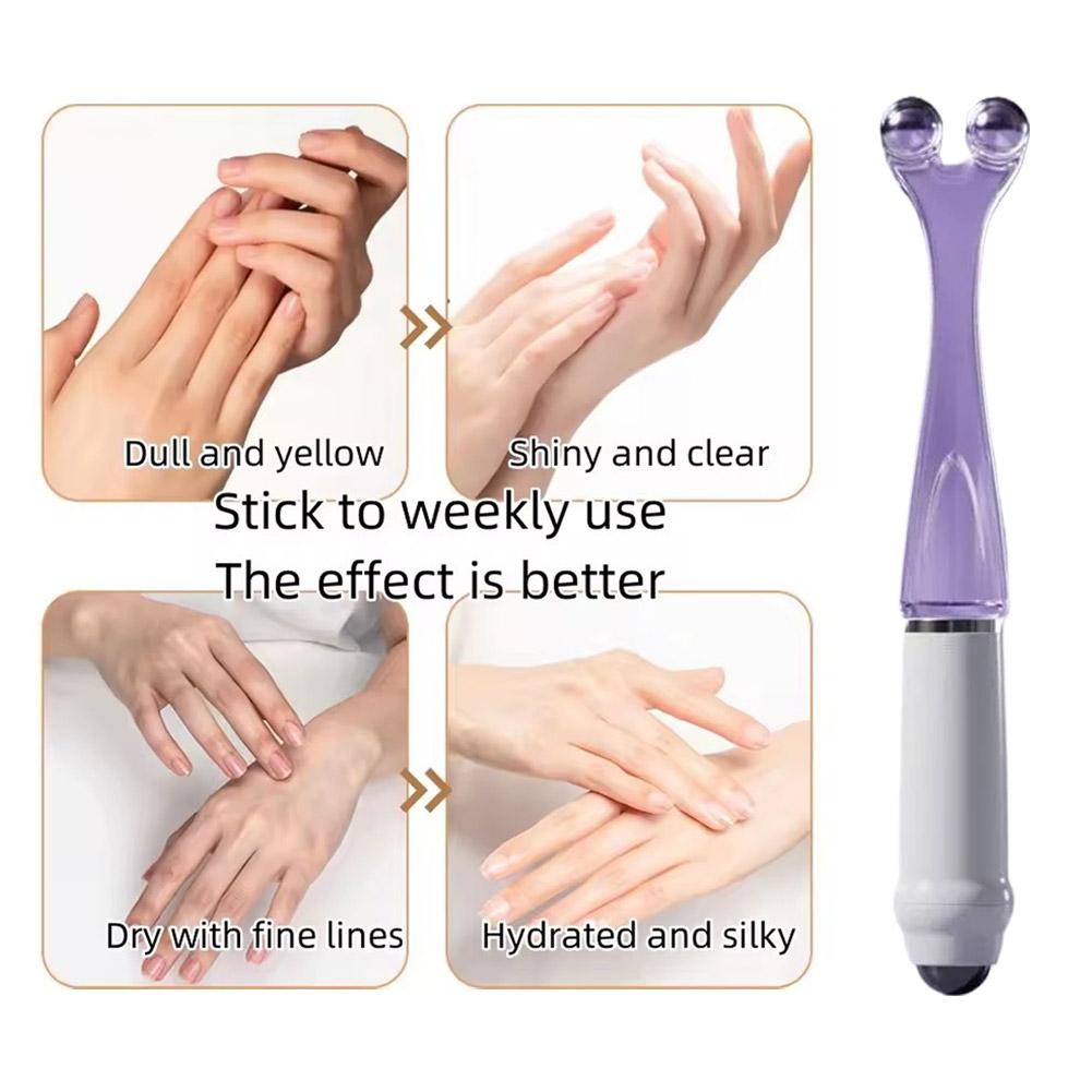 Finger Joint Acupoint Massager Rollers Handheld Hand Acupuncture Points Massager Relieve Finger Fatigue Arthritis Massage Tool