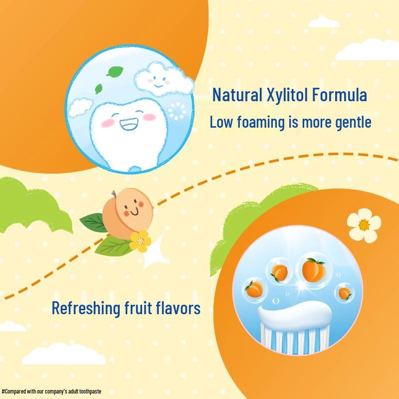 Lion Chijia Qiaohu Kids Enzyme Toothpaste Duo Pack