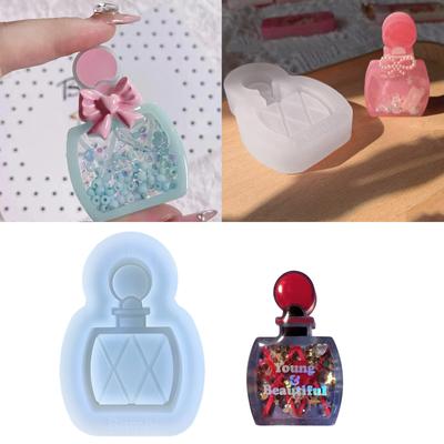 Resin Shaker Molds Silicone Resin Casting Molds Epoxy Quicksand Molds for DIY Pendant Charms Jewelry Making Accessories