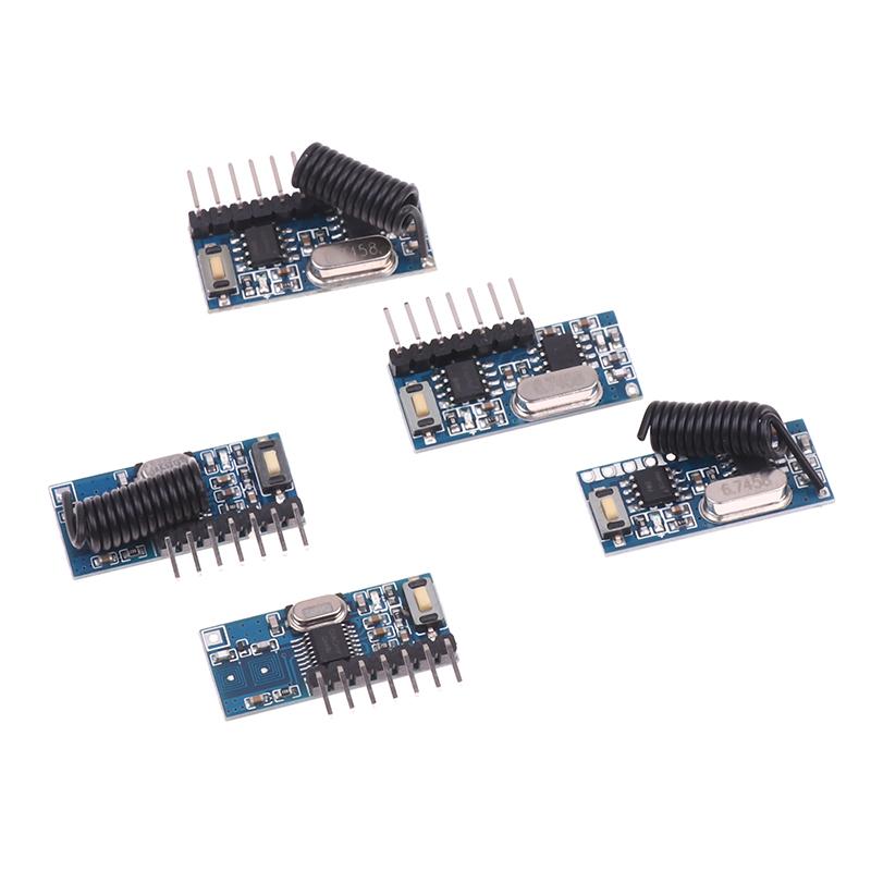 Rx480E-4 433MHz Drahtloser Codierender Sender Dekodierender Empfänger Modul 4 Kanal Ausgang Für 433MHz Fernbedienung DIY