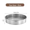 Stackable Stainless Steel Handheld 40 Mesh Fine Flour Sieve Baking Tool