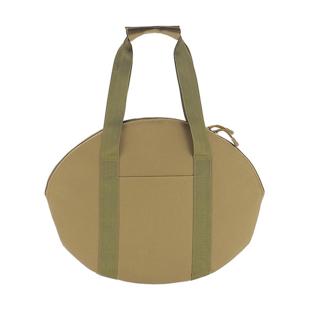 Cast Iron Pot Storage Bag 17.9x14x0.9in Cast Iron Grill Pan Skillet Tray Organizers Waterproof for Outdoor Multipurpose Cookware