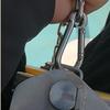 5Xcarabiner Clip Snap Hook Spring Loaded Steel Karabiner 8Mm Thickness