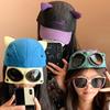 Summer Korean Style Baseball Cap With Sun Protection And Breathable Polyester For Girls