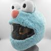 Fleece Motorcycle Balaclava Hood Men Women Windproof Warm Face Cover With Cartoon Animal Design