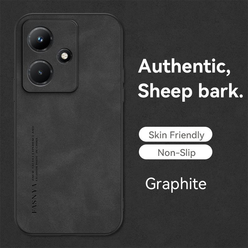 For Infinix Hot 30i NFC Case Luxury Leather Texture Matte Back Cover for Infinix Hot 30i NFC Funda X669 Hot30i Phone Cases