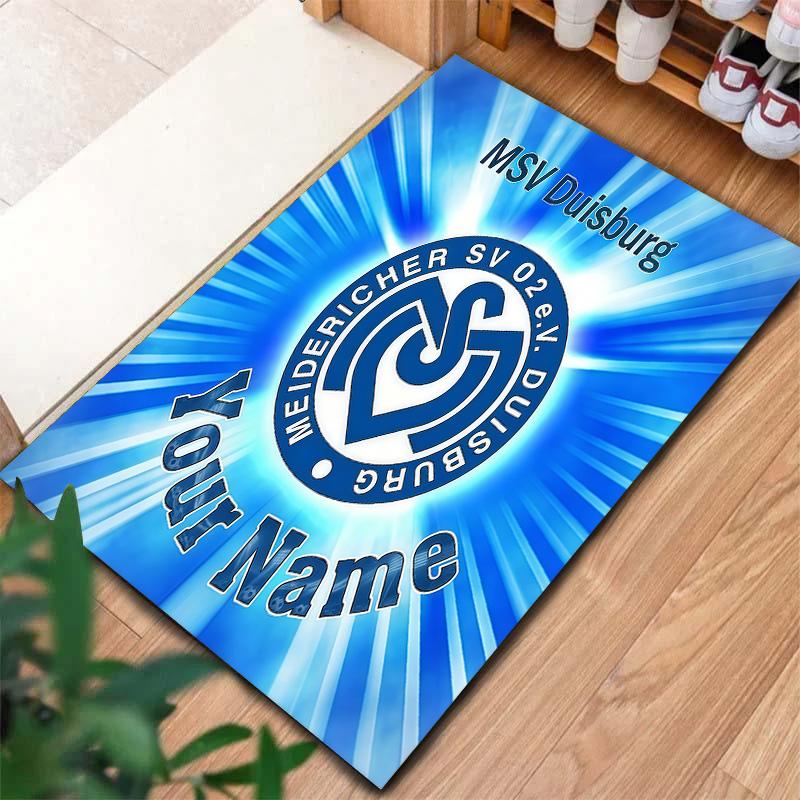 Msv Duisburg Custom Name Carpet Rug For Living Room Bedroom Home Sofa Decoration Kids Play Nonslip Floor Mat