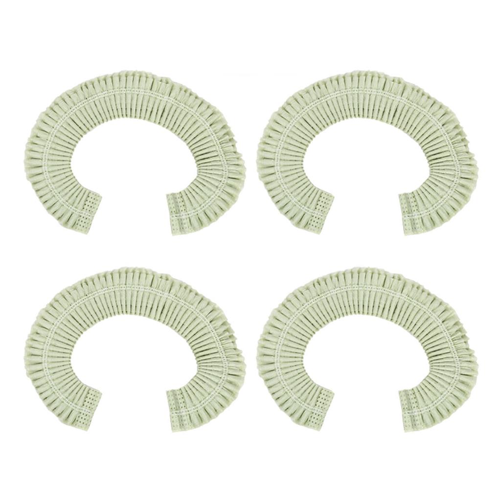 4 יחידות ציפית פשוטה חד פעמית ניידת לנסיעות לבית מלון ביתי נגד קרדית נושמת נעימה ציפית כיסויי כרית לא ארוגים ציוד לנסיעות