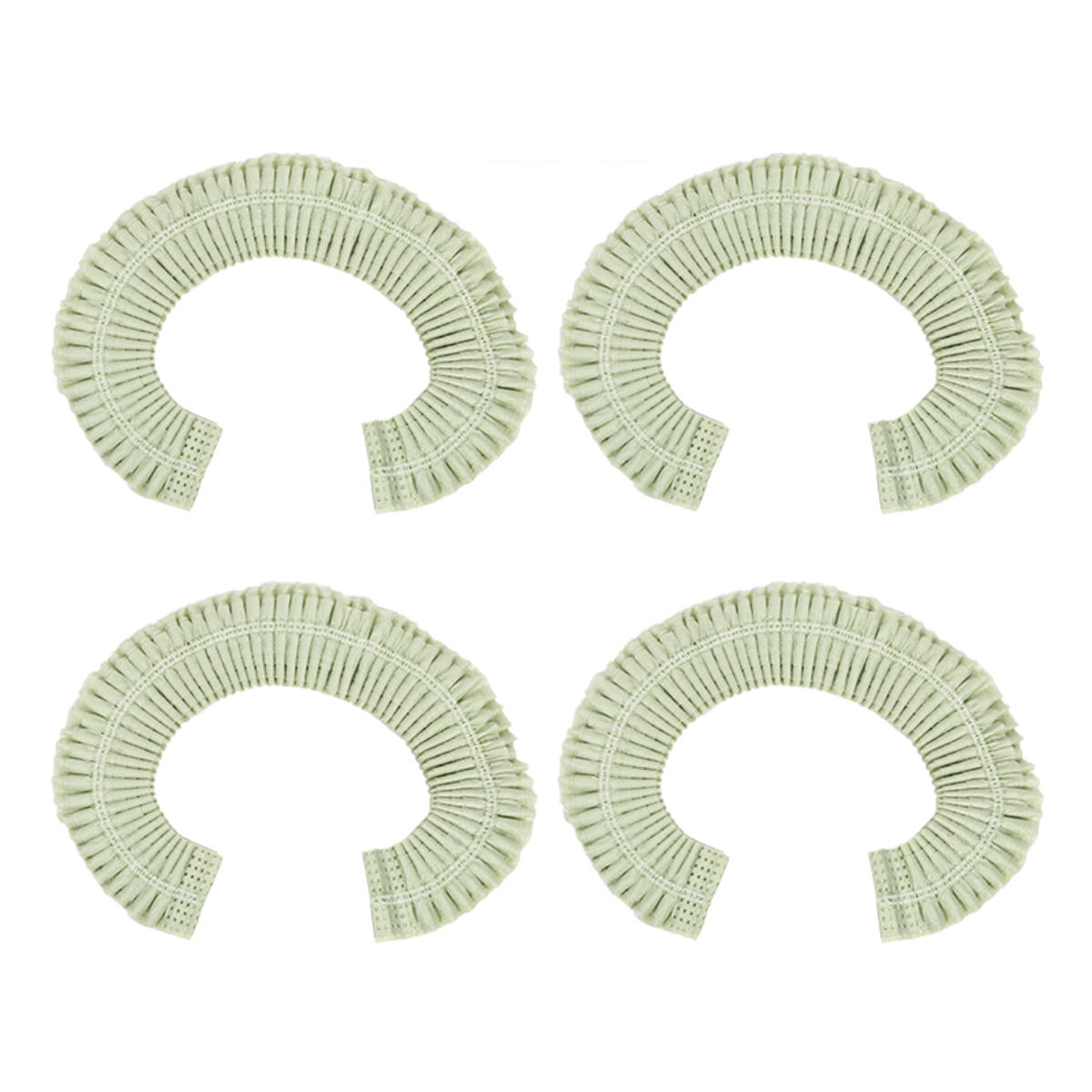 4 шт Простая одноразовая наволочка портативная дорожная бытовая гостиничная противоклещевая дышащая уютная нетканая наволочки принадлежности для путешествий 4pcs 577₽