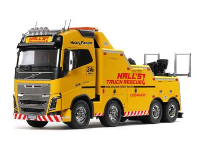Tamiya Elektrischer RC Big Truck Series Volvo FH16 Globetrotter 750 8x4 Abschleppwagen 56362 1/14 Nr. 62 1/14