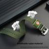 For Tudor Black Bay Red Flower Pelagos Watch Strap M2542G M25707B M25727k 22mm Outdoor Sports Nylon Watchband Men Soft Bracelet
