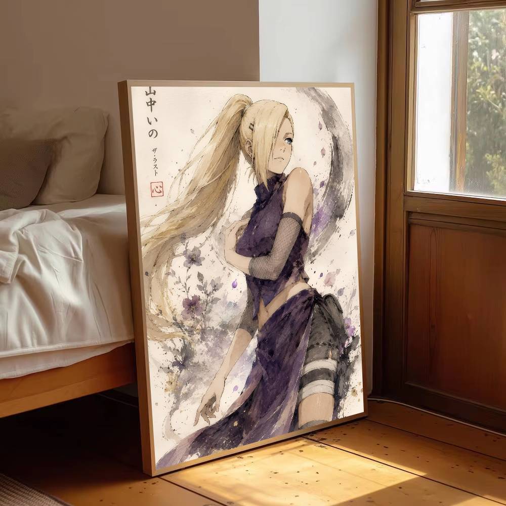 NARUTO Japan  Good Quality Prints and Posters Waterproof Paper Sticker Coffee House Bar Posters Wall Stickers