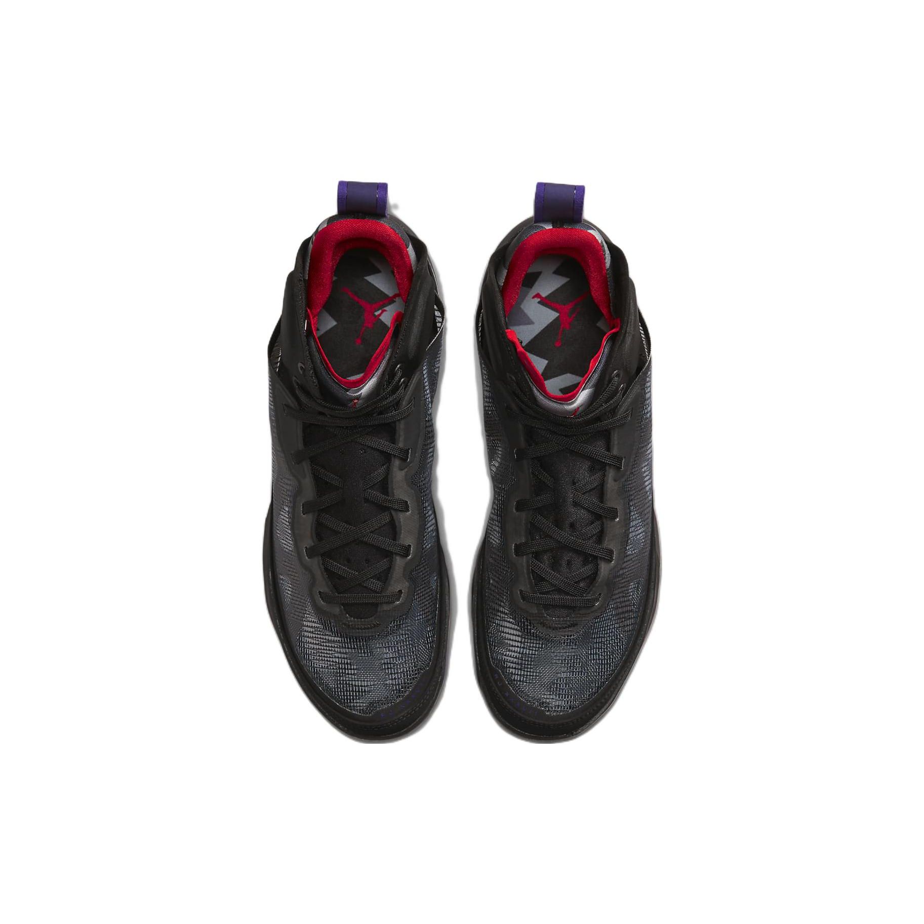 Мужские кроссовки Air Jordan 37 Raptors Black True-Red Club-Purple DD6958-065 42 — фото 4