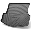 Ford Fiesta Trunk Mat: Custom TPE Cargo Liner