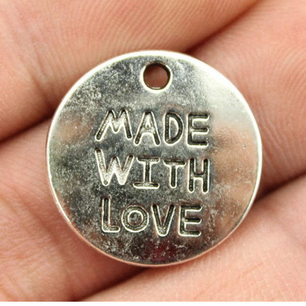 

Круглые бирки Медаль Подвески Подвеска Детские украшения Массовая распродажа Сувенир A18-10pcs-19x19mm