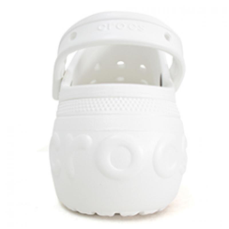 Crocs Bella Clog Damen S Plateau Hausschuh Weiß 210062 100