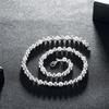 Originalität 8MM Matt Glatte Perlen 925 Sterling Silber Halsketten für Frau Mode Modeschmuck Hochzeit Feiertagsgeschenke Party