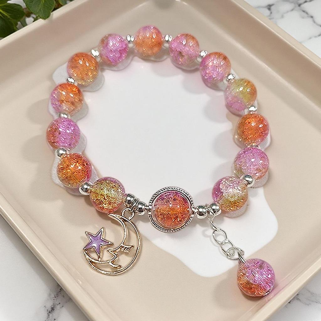 Butterfly Love Flower 10mm Handmade Beaded Bracelet - Original, Personalized, Exquisite Jewelry Gift for Friends and Newcomers