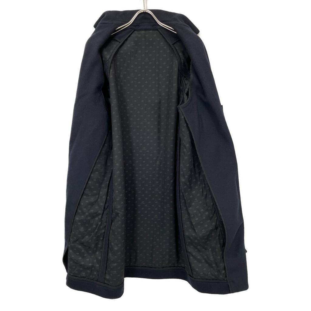 TEATORA TT-101-00 Black Wool Wallet Coat Coat Not Written NavyUsed