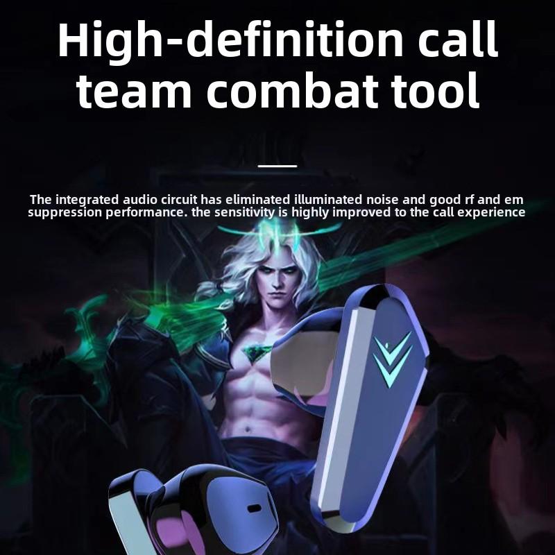 Bluetooth Headset Gaming Esports Digital Display Low Latency Low Power Headset