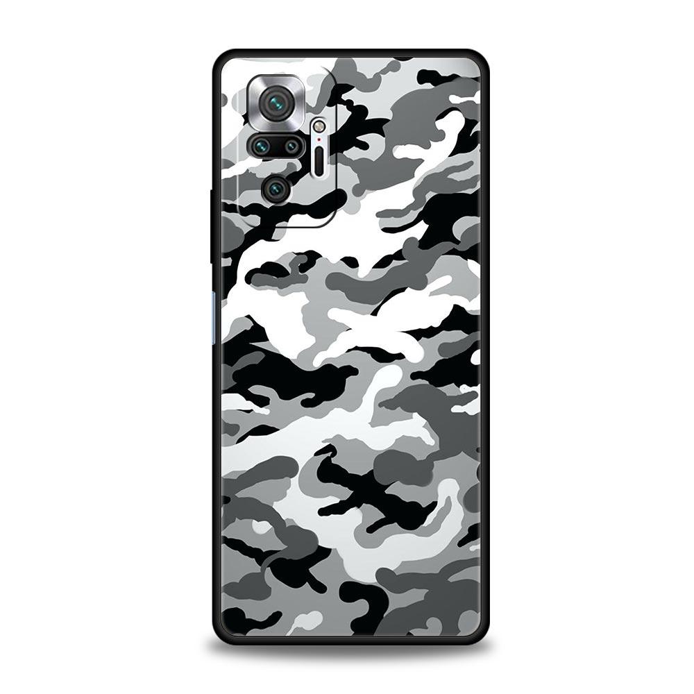 Camouflage Camo Military Army Phone Case For Xiaomi Redmi Note 13 12 5G 11 10 Pro Plus 4G 9S 9 8 7 9T 13C 10C 9C 9A Soft Cover