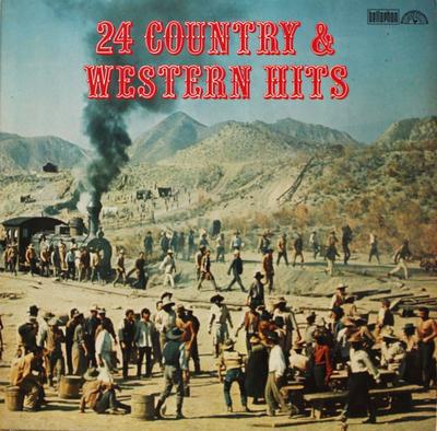 LP Record VARIOUS - 24 Country & Western Hits BLS5529 Bellaphon, Sun Germany Folk Used