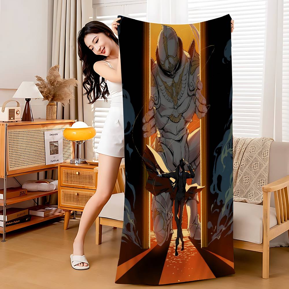 Lord of Mysteries Anime Microfiber Blanket Quick Drying Beach Towels Oversized Printing Super Absorbent Pool Towel Blanket