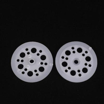 50/100 tk 45 mm plastist lame seib koormuse jaotamiseks polüpropüleenist seib kruvidele paneelide kinnitamiseks
