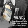 Muschel Strand Sand Isolierte Lunchbox für Kinder Tragbare Lunchtaschen mit verstellbarem Schultergurt Wiederverwendbare Kühltasche