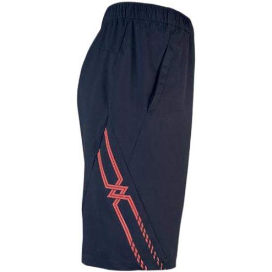 Mizuno MoveCross Deep Navy x Size M Size N-XT Warm-Up Pants, Sweat-Wicking, Quick-Drying, Stretch, Unisex, 32JD8041, White, (Japan M)