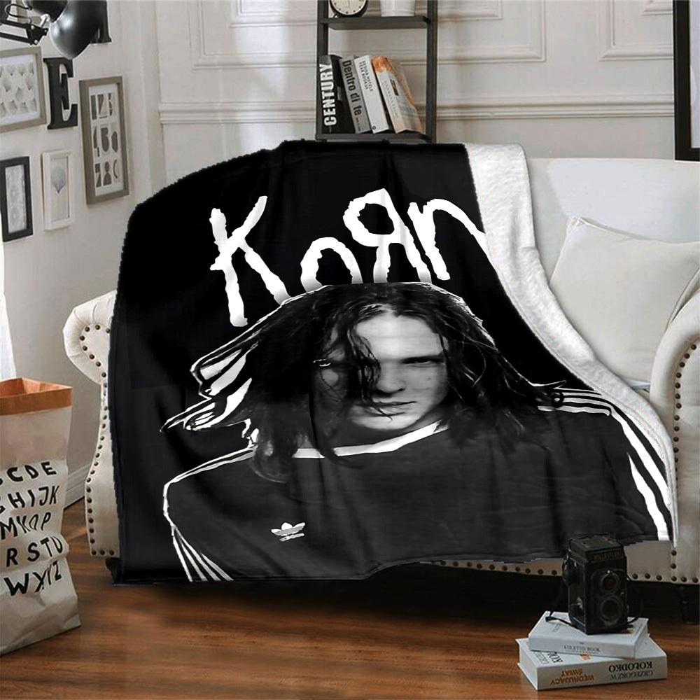 1 Stück Korn Weiche Flanell Ganzjahresdecke für Zuhause, Büro, AußenbereichLanglebiger Komfort Weiche Warme Decke für Zuhause
