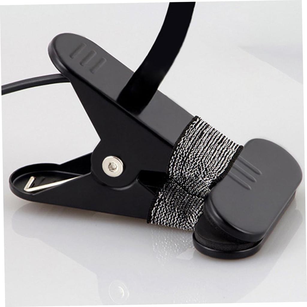 Homoyoyo Clip-on Lamp Led Book Light 3 Brightness Levels Flexible for Bed Reading Travel