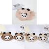 Panda Pattern Kids Summer Sun Hat With Wide Brim For Outdoor Play And Sun Protection