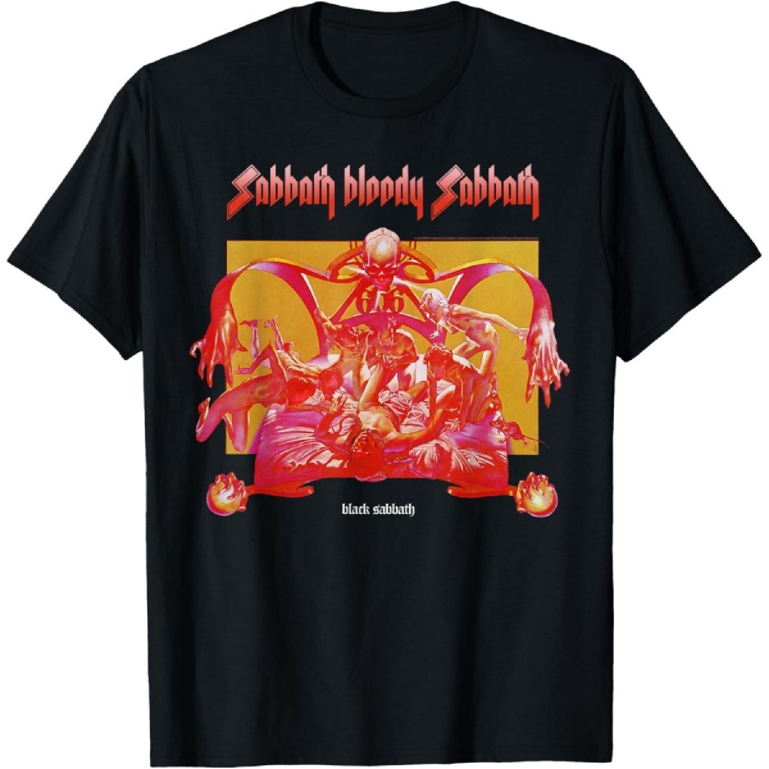 Официальная футболка Black Sabbath Sabbath Bloody Sabbath Яркая S