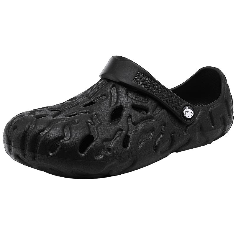 

2024 Лето Большой Размер 48/49 Мужские Тапочки Большие Размеры Сандалии Мужская Повседневная Обувь Модные Сандалии Комфорт Домашние Мягкие Тапочки 41 чёрный