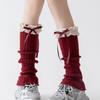 Harajuku Foot Warmers Warm Knit Bubble Socks Japanese Boot Socks  for Women & Girls