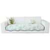 New Summer Cool Sofa Seat Cushion One Piece Straight Row Sofa Cover Summer Ice Silk Special-Shaped Sofa Cushion